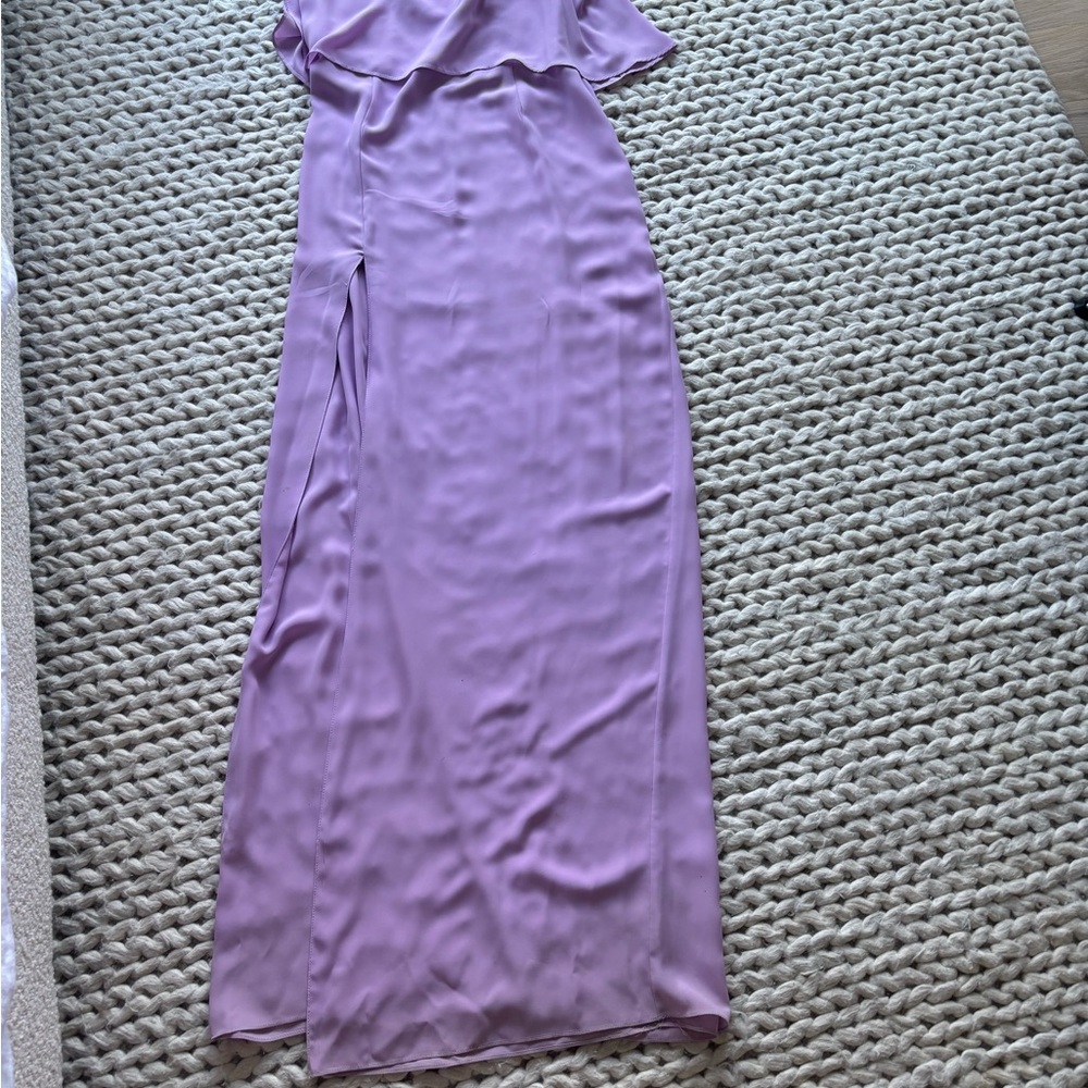 Amanda Uprichard Lilac Maxi Dress